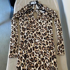 NWT - GUESS - Simone Printed Sexy Dress